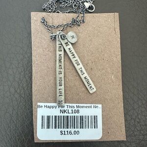 Sterling Silver Inspirational Pendant Necklace 30% off